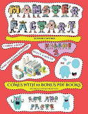 Scissor Control (Cut and paste Monster Factory - Volume 2): This book comes with a collection of downloadable PDF books that will help your child make an excellent start to his/her education. Books are designed to improve hand-eye coordination, develop f