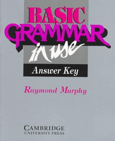 Basic Grammar in Use Student's Book: Reference and Practice for Students of English