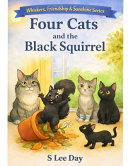 Four Cats and the Black Squirrel: A Whiskers, Friendship, and Sunshine Book Series