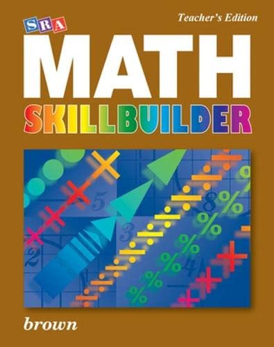 SRA Math Skillbuilder - Teacher Edition Level 2 - Brown