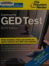 Cracking The Ged Test With 2 Practice Exams, 2016 Edition