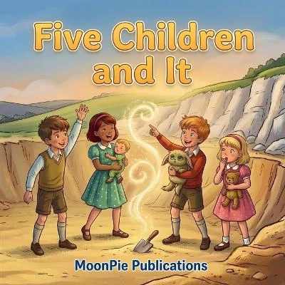 Five Children and It: A Cinematic Illustrated Classic for Ages 3-6 Bedtime Read-Aloud Story of Magic, Wishes, and the Wonder of Adventure