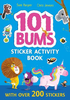 101 Bums Sticker Activity Book: Fun-filled activities with animal bums and over 200 stickers!