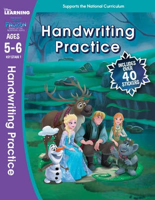 Frozen Magic of the Northern Lights: Handwriting Practice (Ages 5-6)
