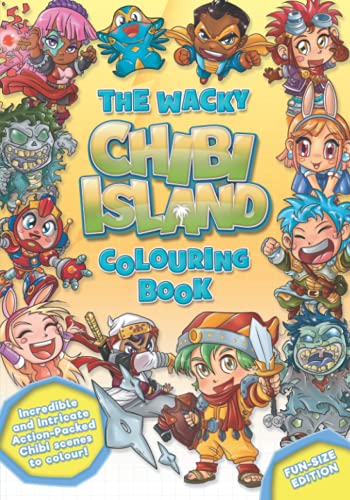 Chibi Island Colouring Fun Book