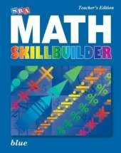 SRA Math Skillbuilder - Teacher Edition Level 7 - Blue