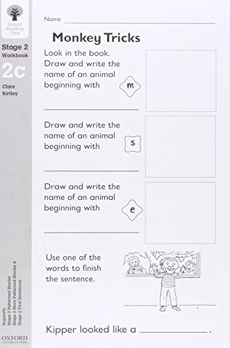 Oxford Reading Tree: Level 2: Workbooks: Workbook 2C (Pack of 6)