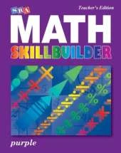 SRA Math Skillbuilder - Teacher Edition Level 8 - Purple