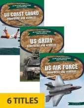 US Military Equipment and Vehicles (Set of 6)
