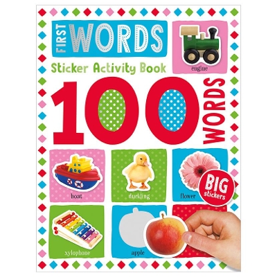 100 First Words Sticker Activity