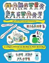 Art and Craft for Kids with Paper (Cut and paste Monster Factory - Volume 3): This book comes with collection of downloadable PDF books that will help your child make an excellent start to his/her education. Books are designed to improve hand-eye coordin