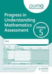 Puma Test 5, Spring Pk10 (Progress in Understanding Mathematics Assessment)