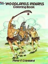 Woodlands Indians Colouring Book