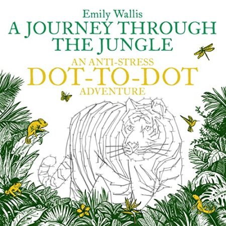 Journey Through the Jungle: Anti-Stress Dot-to-Dot
