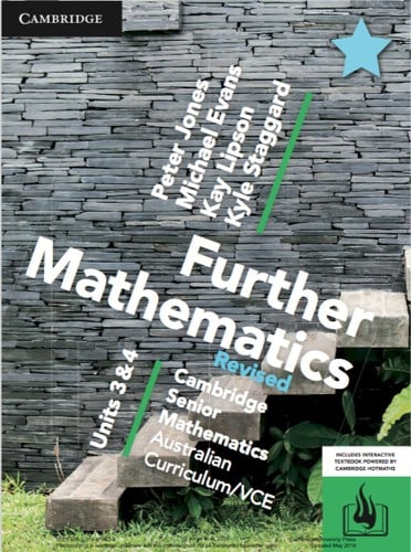 CSM VCE Further Mathematics Units 3 and 4 Revised Edition