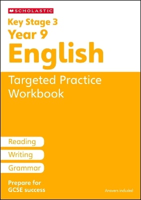 KS3 Year 9 English Targeted Practice Workbook with answers.