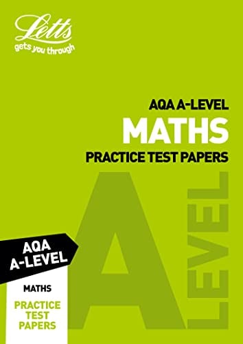 Letts AQA A-Level Maths Practice Test Papers