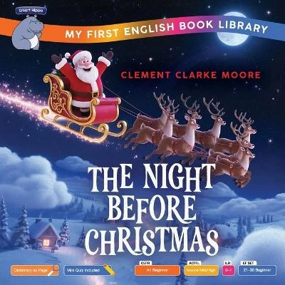 The Night Before Christmas (Smart Hippo My First English Book Library): Educational Storybook (ESL Students)