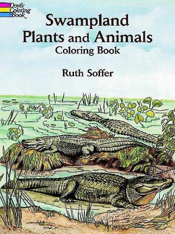 Swampland Plants and Animals Coloring book