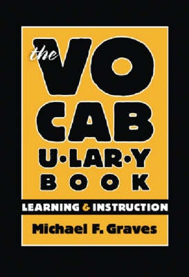 The Vocabulary Book: Learning and Instruction
