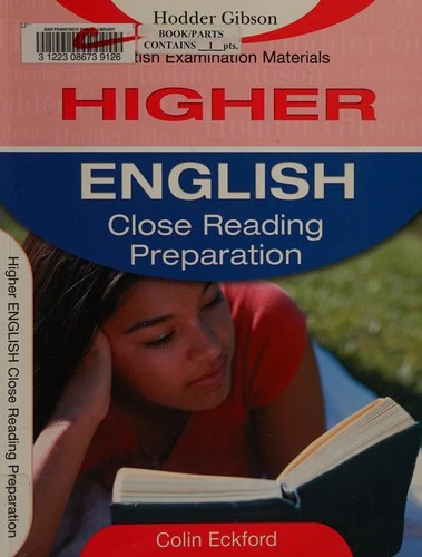 Higher English: Close Reading Preparation