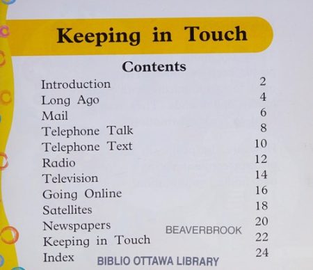 Keeping in Touch/Gear/SC