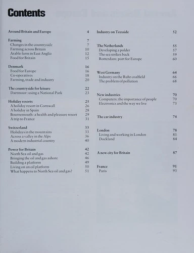 Britain and Europe Teacher's Book Teacher's Resource Book