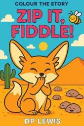 Zip It Fiddle!: A Rhyming Story with Colouring Pages for Kids Ages 2-6