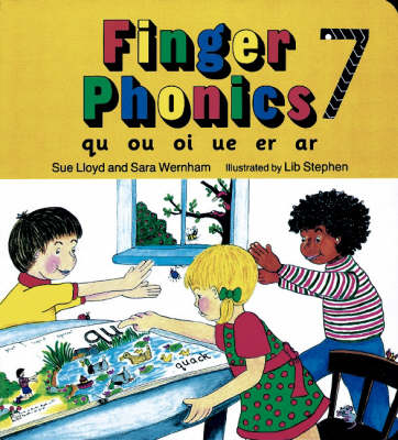 Finger Phonics book 7: in Precursive Letters (British English edition)