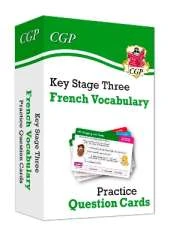 KS3 French: Vocabulary Practice Question Cards