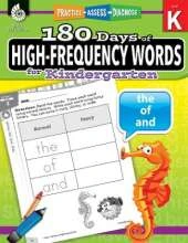 180 Days™: High-Frequency Words for Kindergarten: Practice, Assess, Diagnose