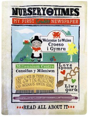 WELCOME TO WALES: MY FIRST CRINKLY NEWSPAPER
