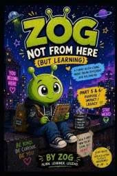 Zog: NOT FROM HERE (BUT LEARNING): A Funny Alien Comic About Being Different