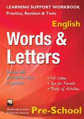 Words & Letters, Pre-School (English): Home Learning, Support for the Curriculum