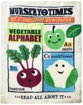Fruit & Veg A-Z: MY FIRST CRINKLY NEWSPAPER