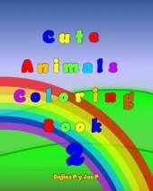 Cute Animals Coloring Book 2: Parents & cubs