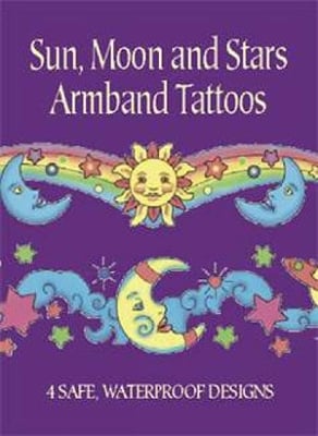 Sun, Moon and Stars Armband Tattoos