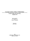 Clear and Lively Writing