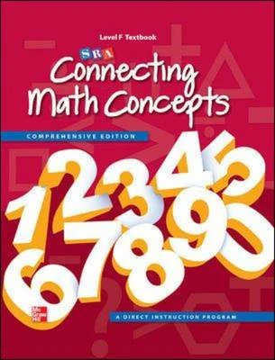 Connecting Math Concepts Level F, Student Textbook