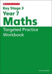 KS3 Year 7 Maths Targeted Practice Workbook with answers.