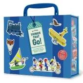 My First Things That Go: A Four-Board-Book Box Set of Boats, Planes, Bikes, and Trains for Toddlers 1-3