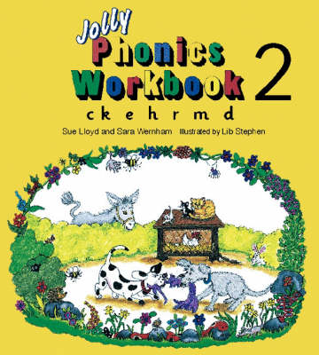 Jolly Phonics Workbook 2: in Precursive Letters (British English edition)