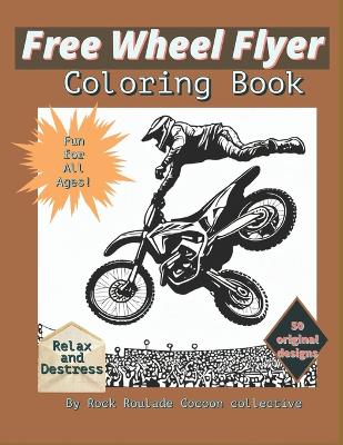 Free Wheel Flyer, transportation: coloring book