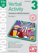 11+ Verbal Activity Year 4/5 Workbook 3: Technique for CEM Style Questions