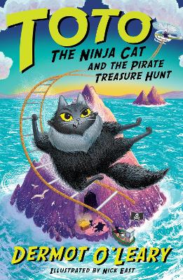 Toto the Ninja Cat and the Pirate Treasure Hunt: Book 6 - Funny and action-packed animal adventures with hilarious illustrations for kids aged 7-10