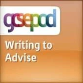 Writing: Writing to Advise