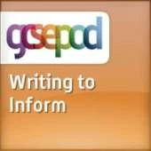 Writing: Writing to Inform