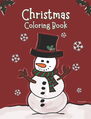 Christmas Coloring Book: Merry Christmas coloring book for all ages!