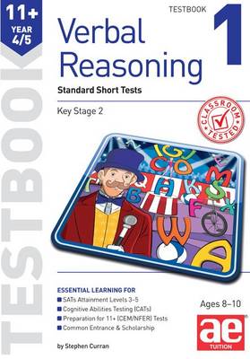 11+ Verbal Reasoning Year 4/5 Testbook 1: Standard Short Tests