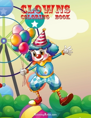 Clowns Coloring Book 1